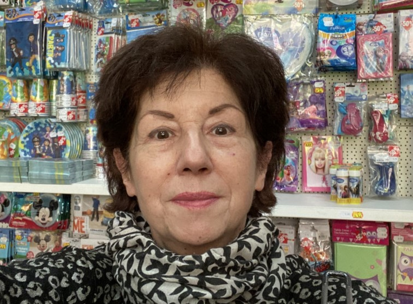 Brigitte Vion, propriétaire de la boutique. 