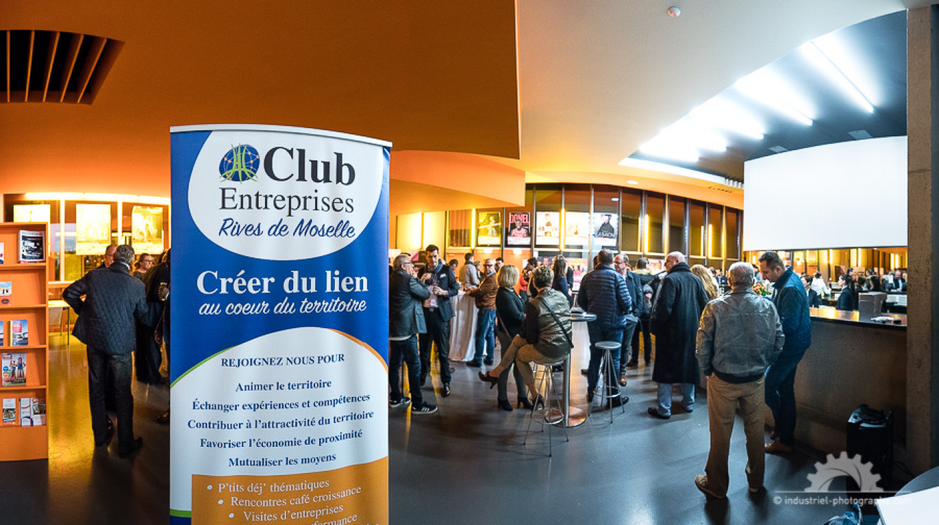 Le Club Entreprises Rives de Moselle organise deux à quatre évènements par mois. (c) : CERM.