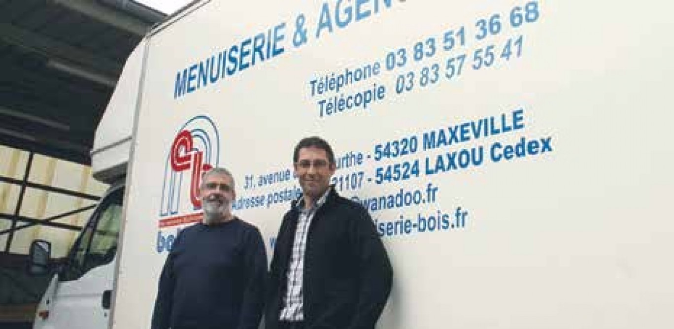 Didier Rouhling et Hervé Poulet, les gérants de la Scop Baldini qui fête cette année ses vingt ans de statut de Société coopérative et participative. 