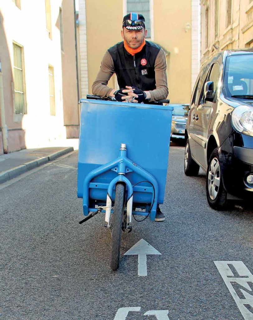 Romain Thirion, gérant et fondateur de Coursiers Cyclistes Lorrains: «On me prend encore parfois pour un extraterrestre…»