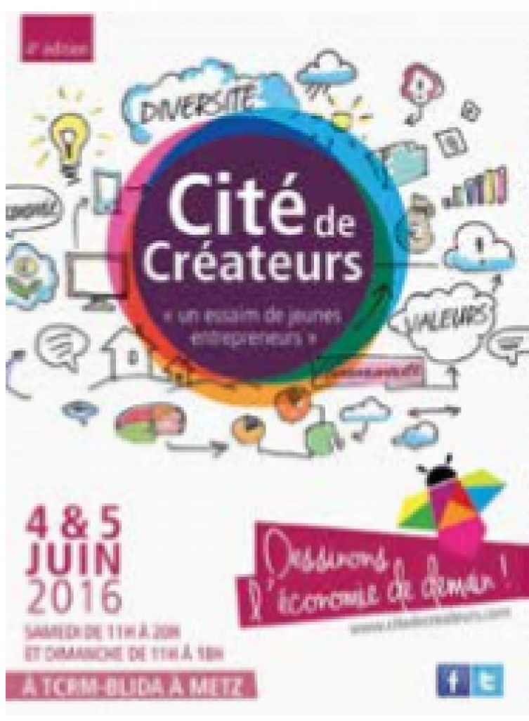 La Cité des créateurs revient à Metz les 4 et 5 juin au TCRM-Blida.