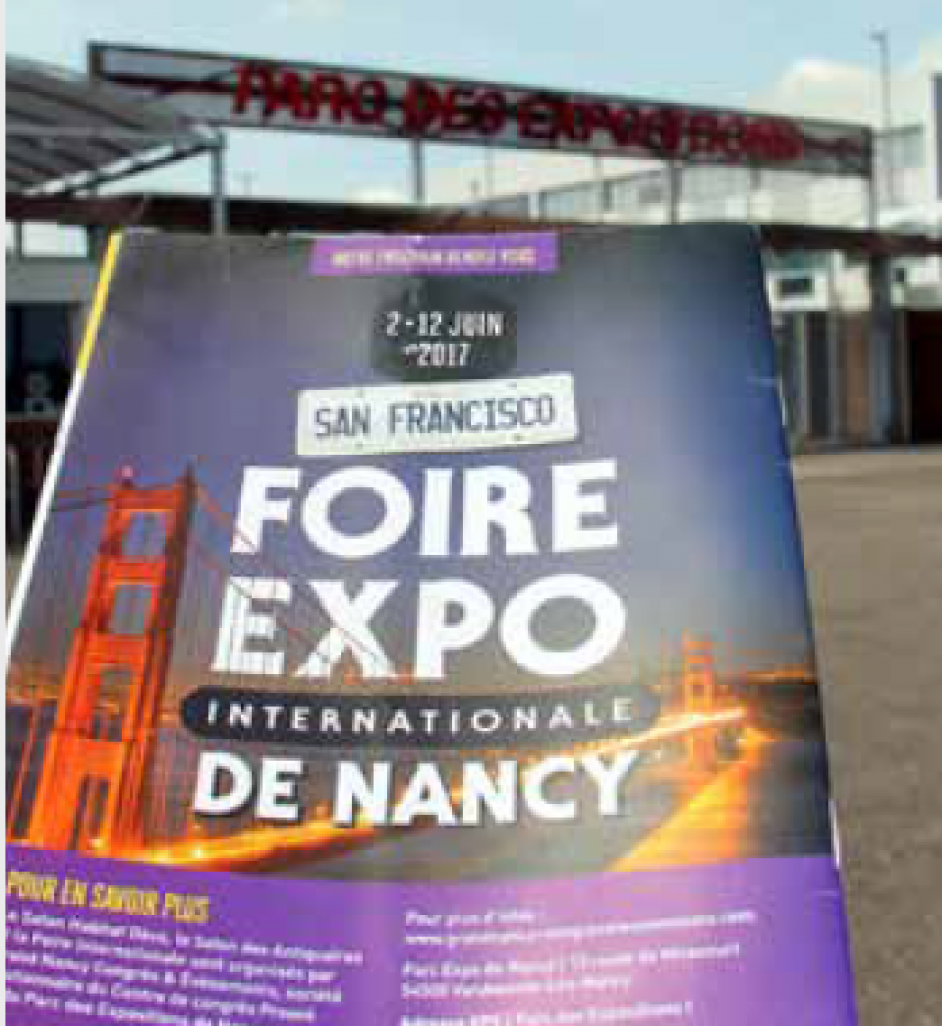 Cap sur San Francisco pour la 83e édition de la Foire internationale de Nancy du 2 au 12 juin.