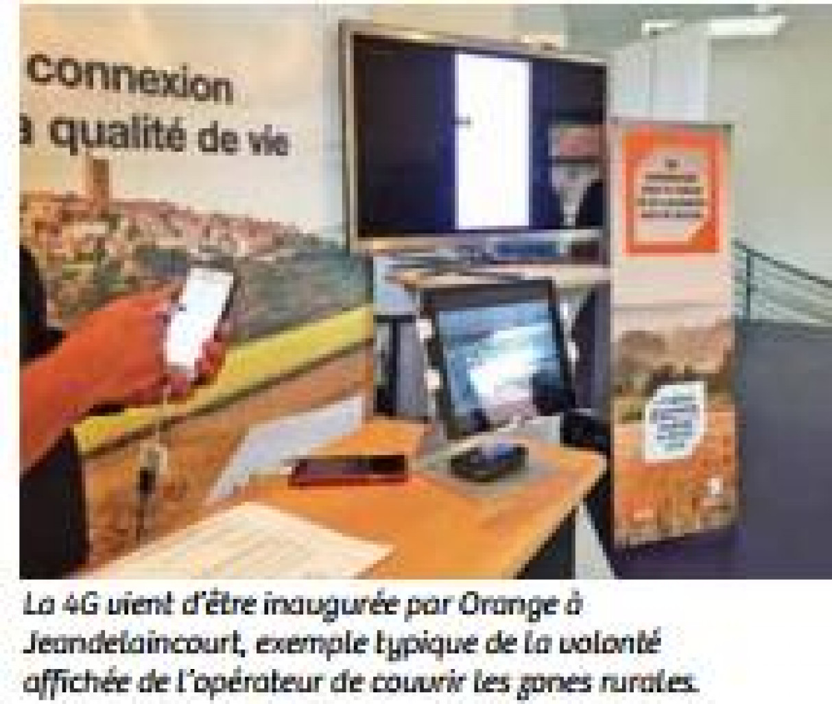 Orange : la 4G en zone rurale