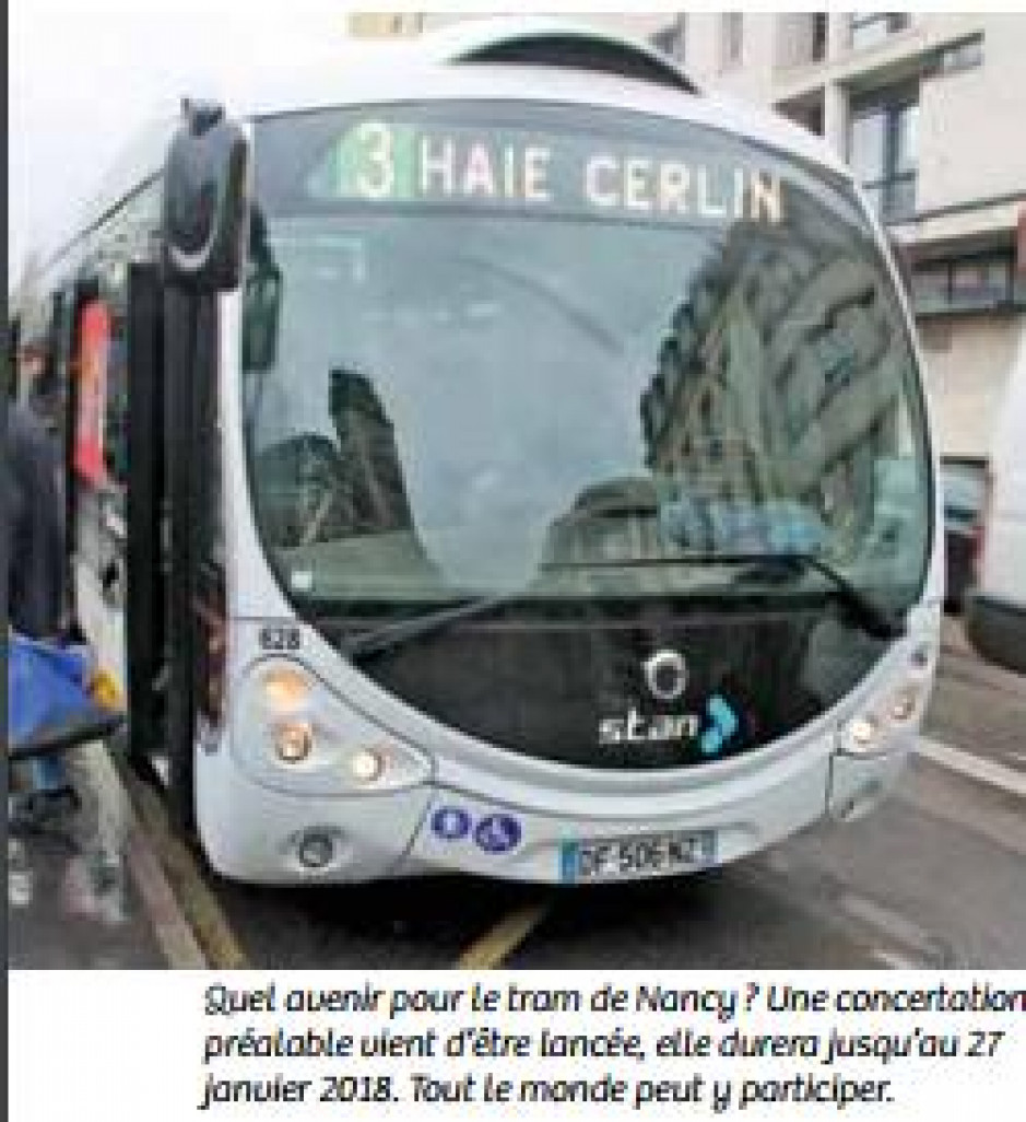 Tramway de Nancy : Un avenir en concertation et beaucoup plus…