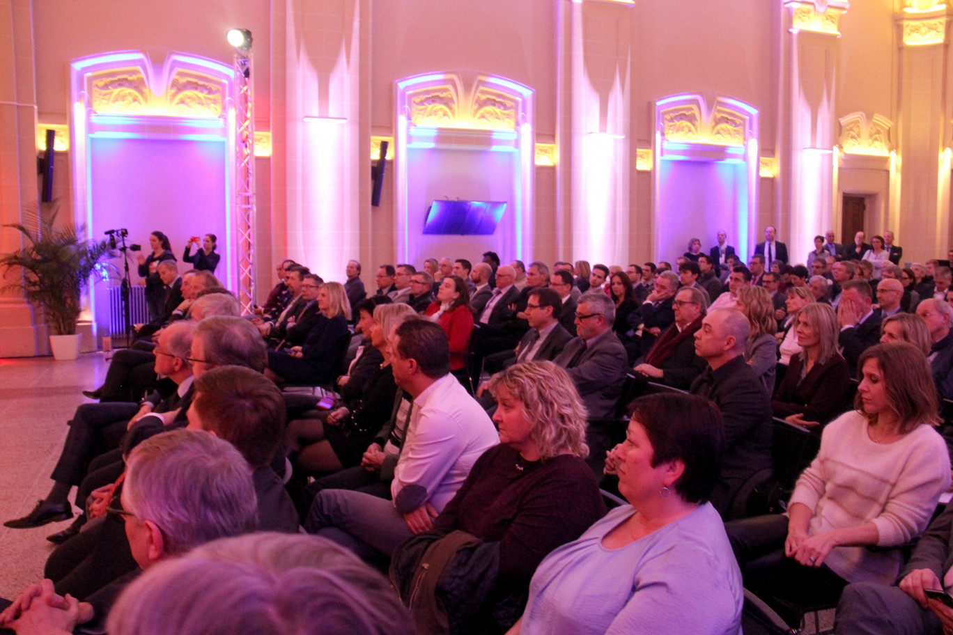 La salle des séances de la CCI Grand Nancy Métropole Meurthe-et-Moselle a fait le plein le 15 janvier.