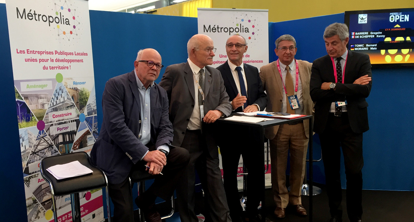 La marque Métropolia a été officialisée le 17 septembre au du Moselle Open à Metz. 