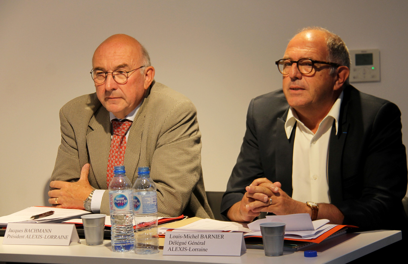 Jacques Bachmann et Louis-Michel Barnier, respectivement président et délégué général d’Alexis.