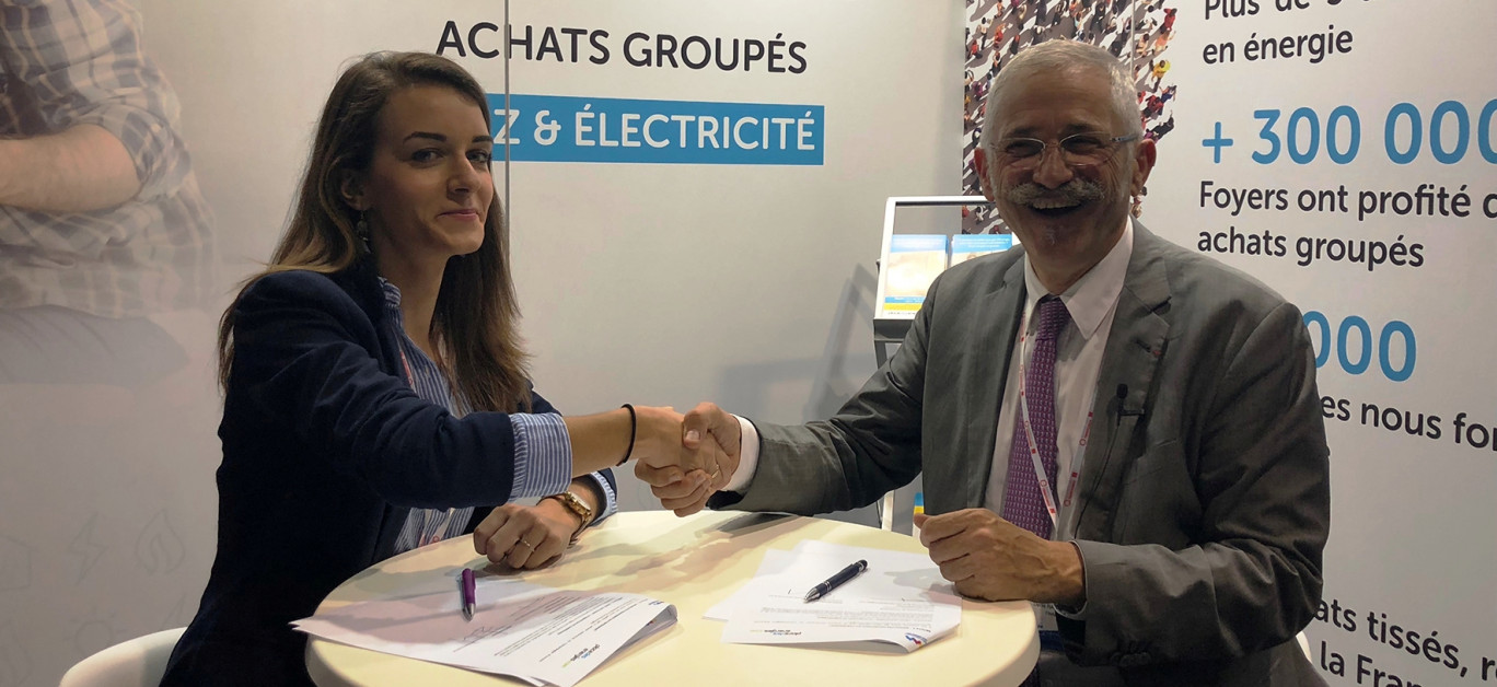 Denis Rambaud, le président de l’Union régionale HLM Grand Est vient de signer une convention avec le courtier en énergie Place des Énergies. 