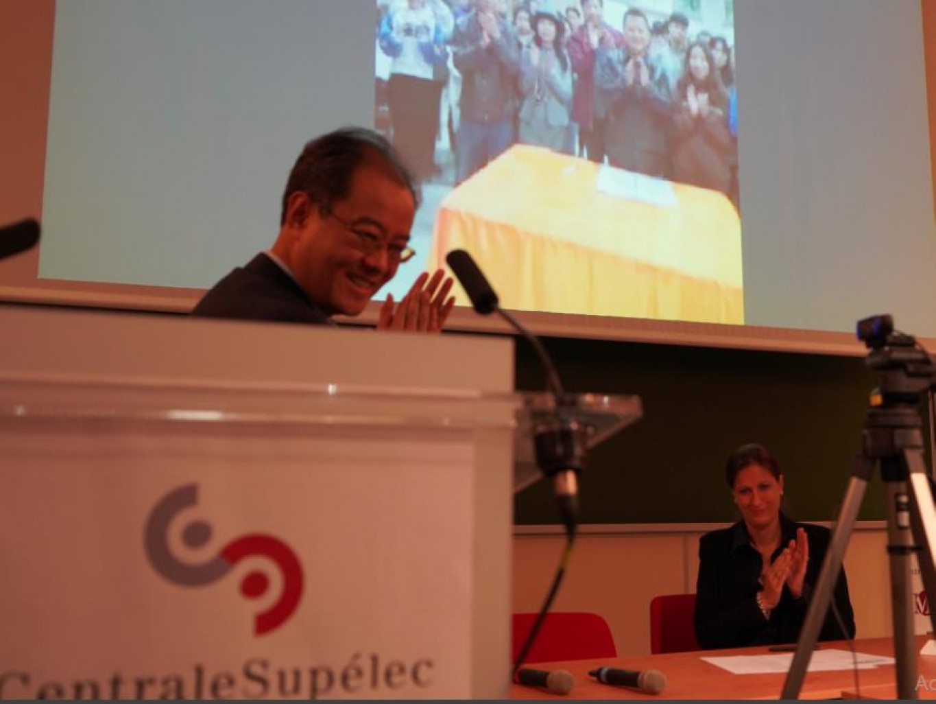Signature officielle d’une convention de partenariat franco-chinoise à Centrale Supélec Metz