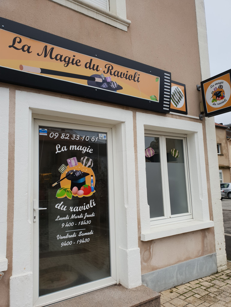 La Magie du Ravioli propose une diversité de pâtes fraîches et sèches et surtout des raviolis farcis.