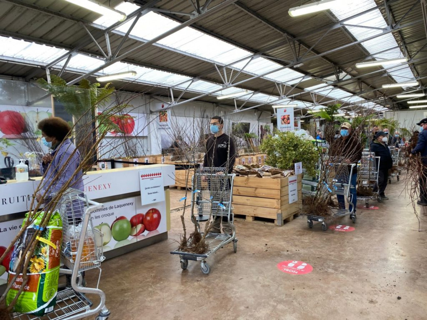 Partout en Moselle, les commerces ouvriront ce dimanche après Noël. © Jardins Fruitiers de Laquenexy